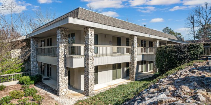 Exterior View Of A Multi-family Residential Building