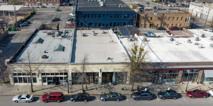 A Car Parked In A Parking Lot