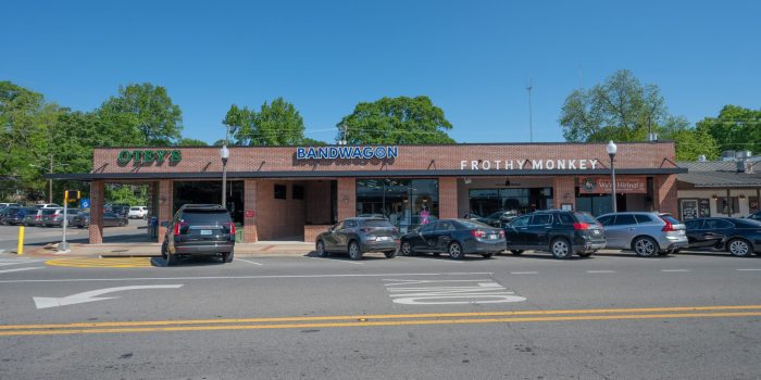 Exterior View Of A Commercial Building Representing Red Rock Realty Group's Commercial Real Estate Services.