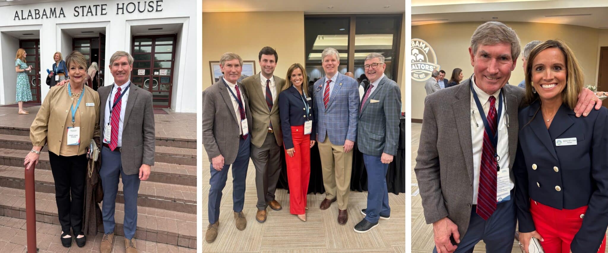 Tom Carruthers et al. posing for a photo